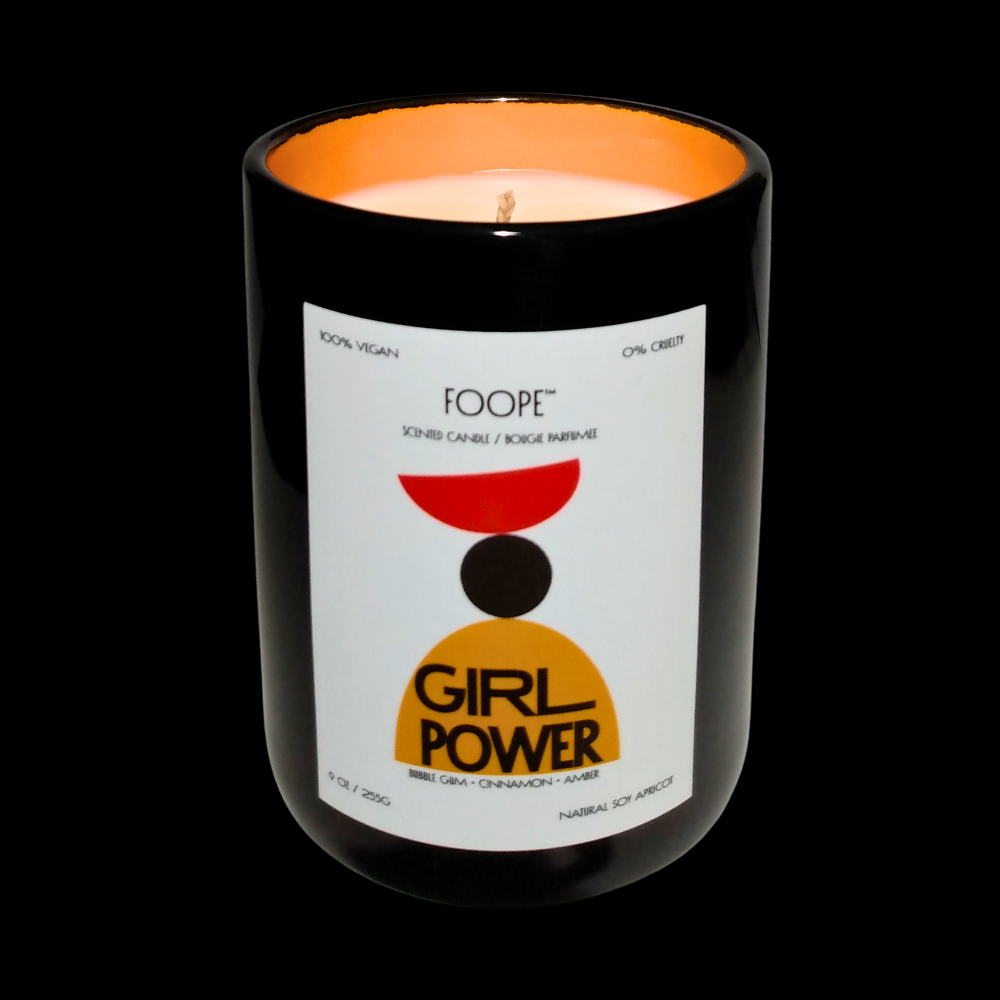 FOOPE Scented Candle – Girl Power 9 oz
