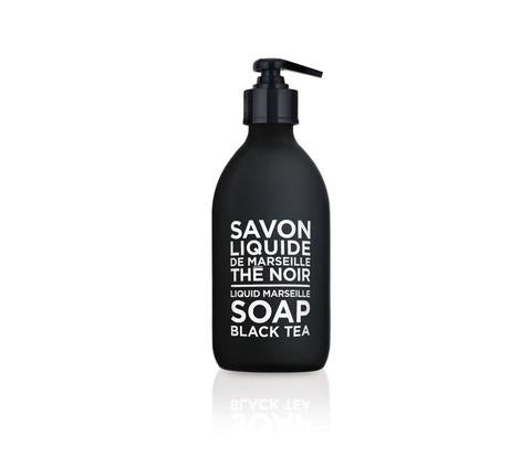 SAVON DE MARSEILLE Black Tea Liquid Soap Pump 300ml