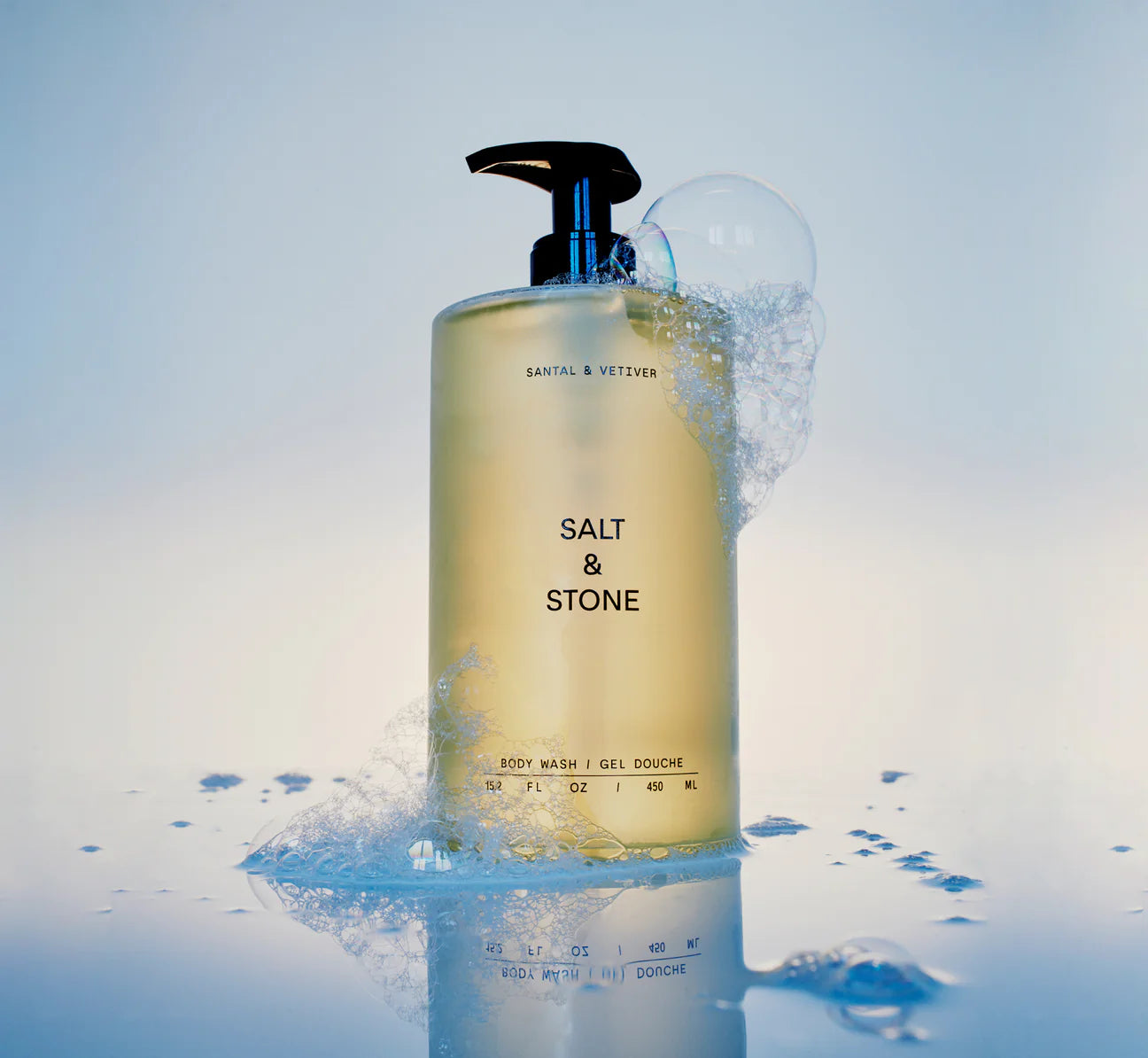 SALT & STONE - Santal & Vetiver Body Wash