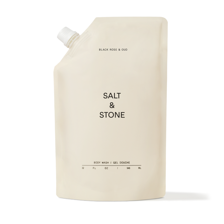 SALT & STONE - Black Rose & Oud Body Wash Refill