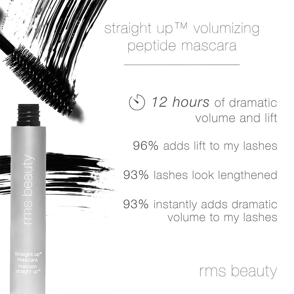 RMS BEAUTY - STRAIGHT UP VOLUMIZING PEPTIDE MASCARA