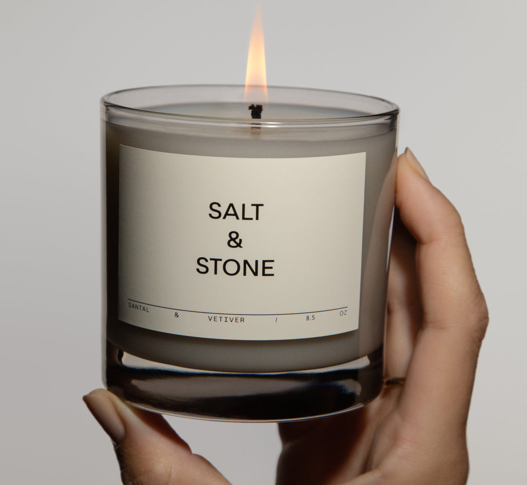 SALT & STONE - Santal & Vetiver Candle