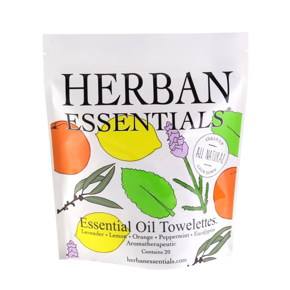 HERBAN ESSENTIALS Towelettes Multipack