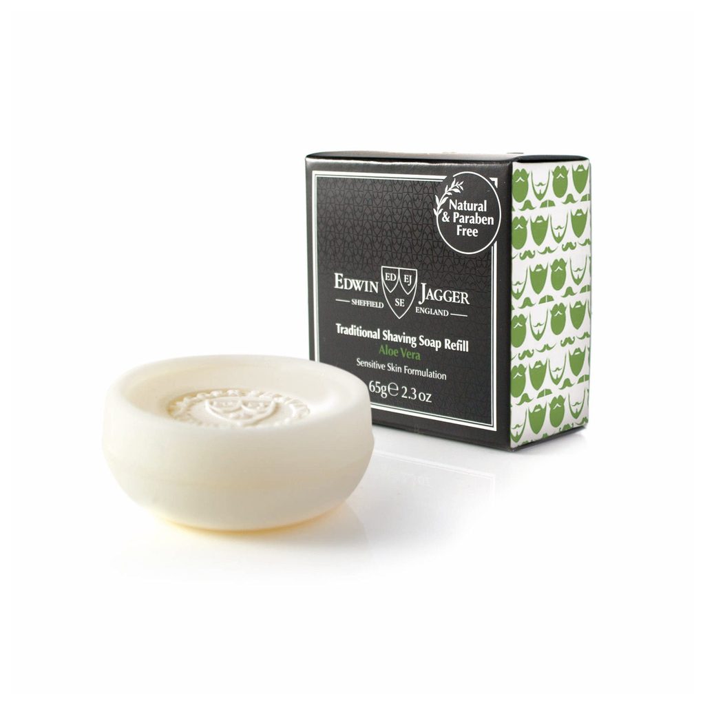 EDWIN JAGGER - Aloe Vera Natural Shaving Soap Refill
