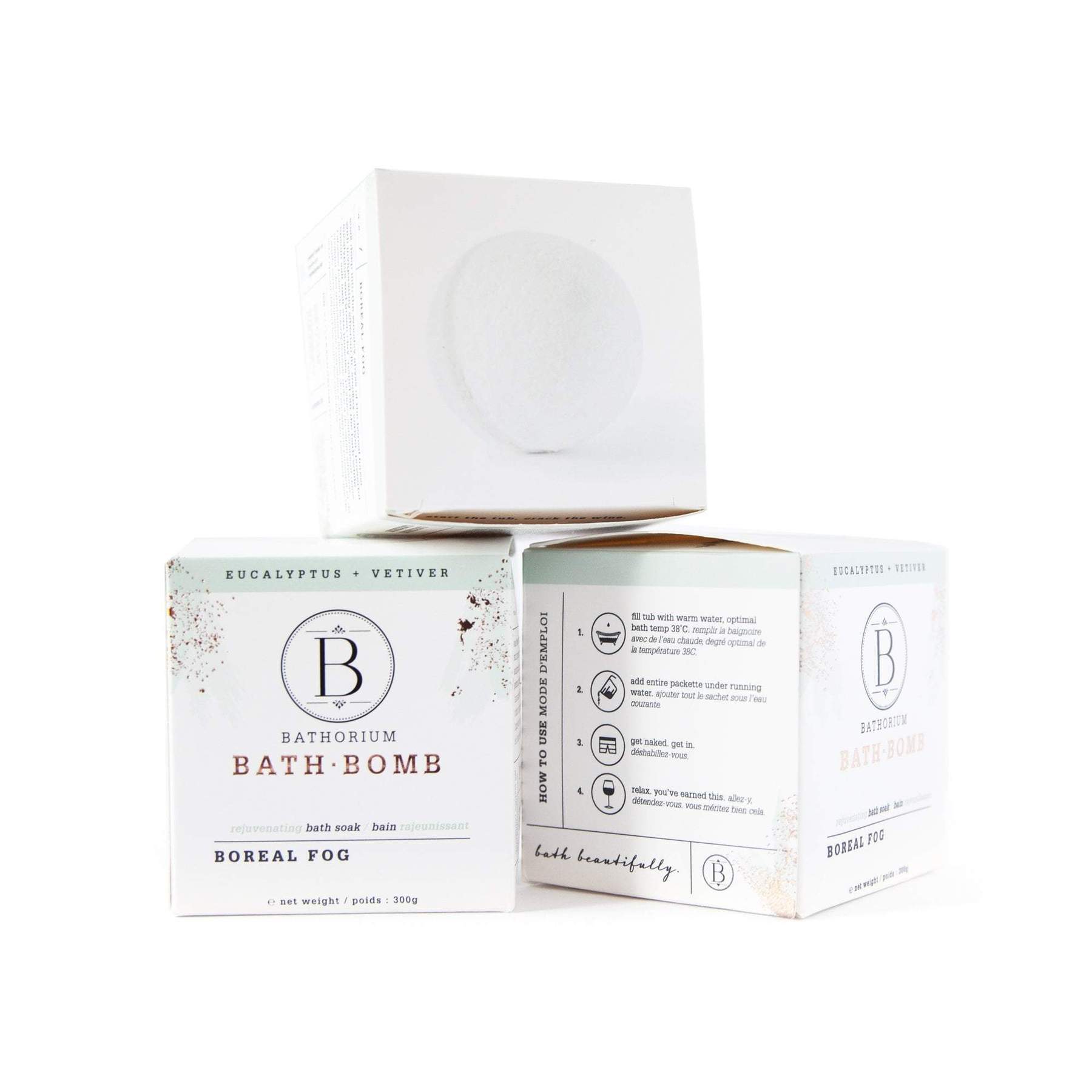 BATHORIUM BOREAL FOG BATH BOMB