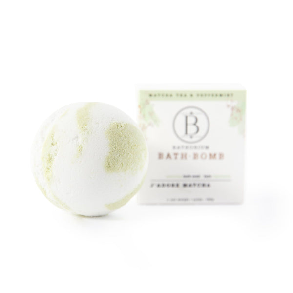 BATHORIUM J'ADORE MATCHA BATH BOMB