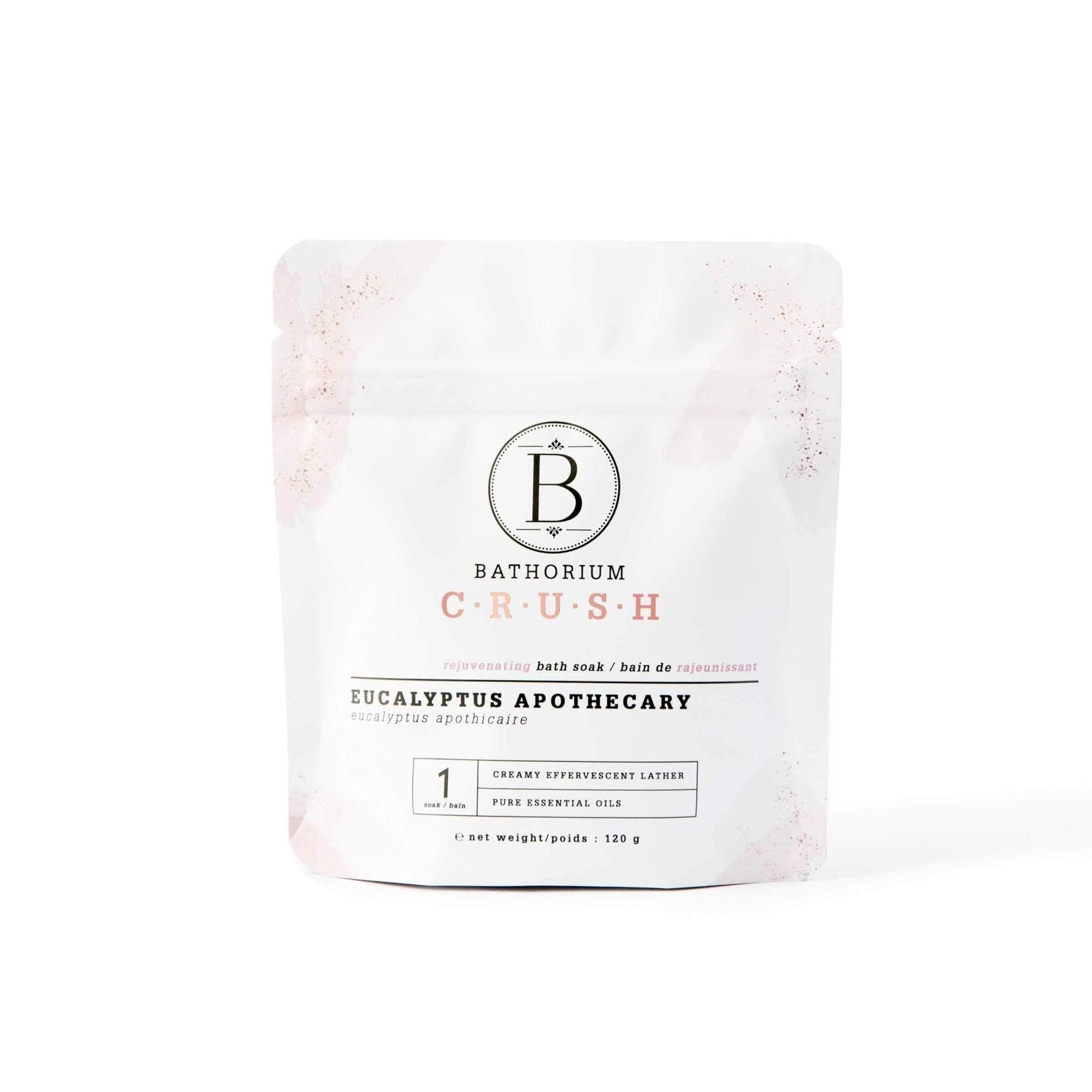 BATHORIUM CRUSH SOAK SINGLE - EUCALYPTUS APOTHECARY 120g