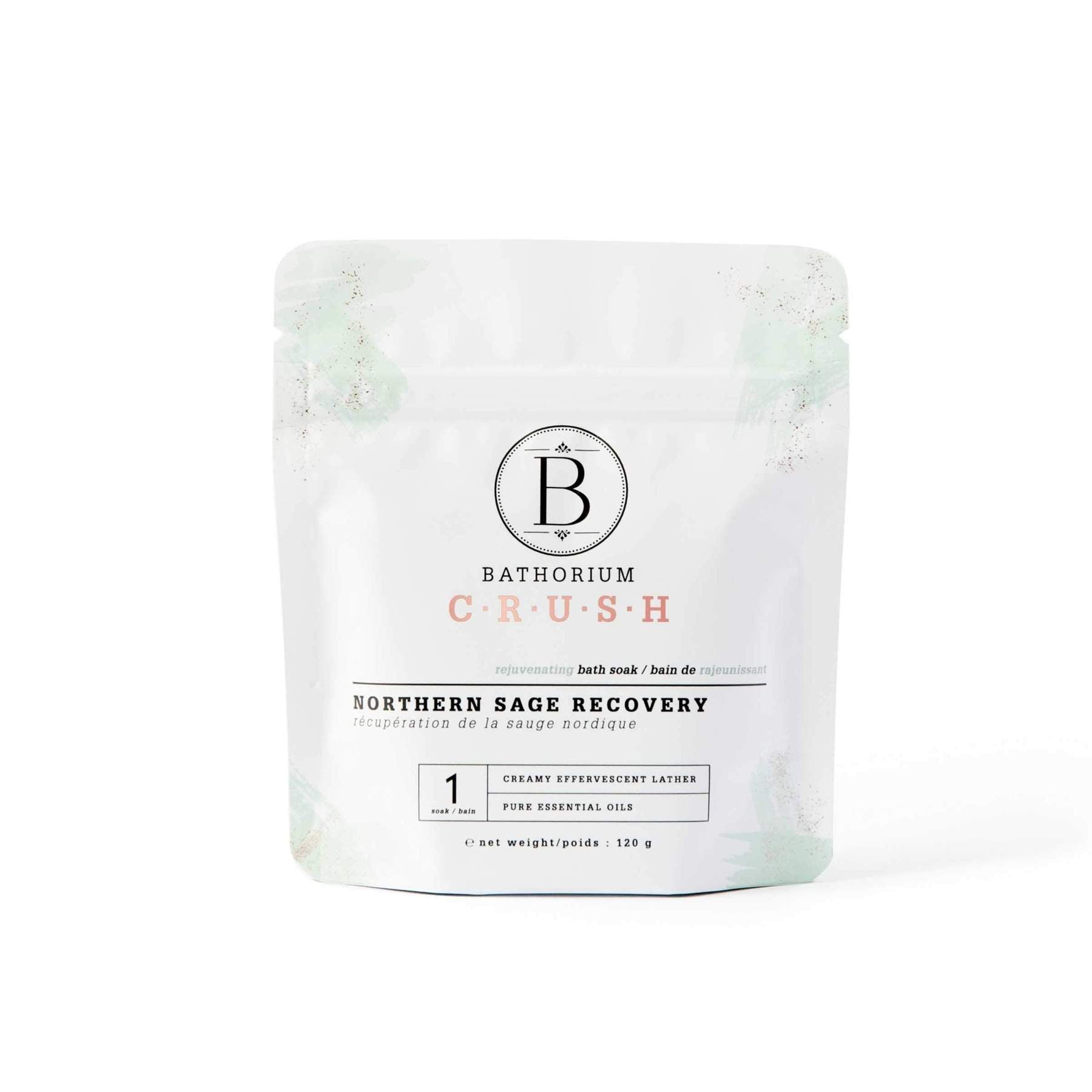 BATHORIUM CRUSH SOAK SINGLE - NORTHERN SAGE RECOVERY 120g