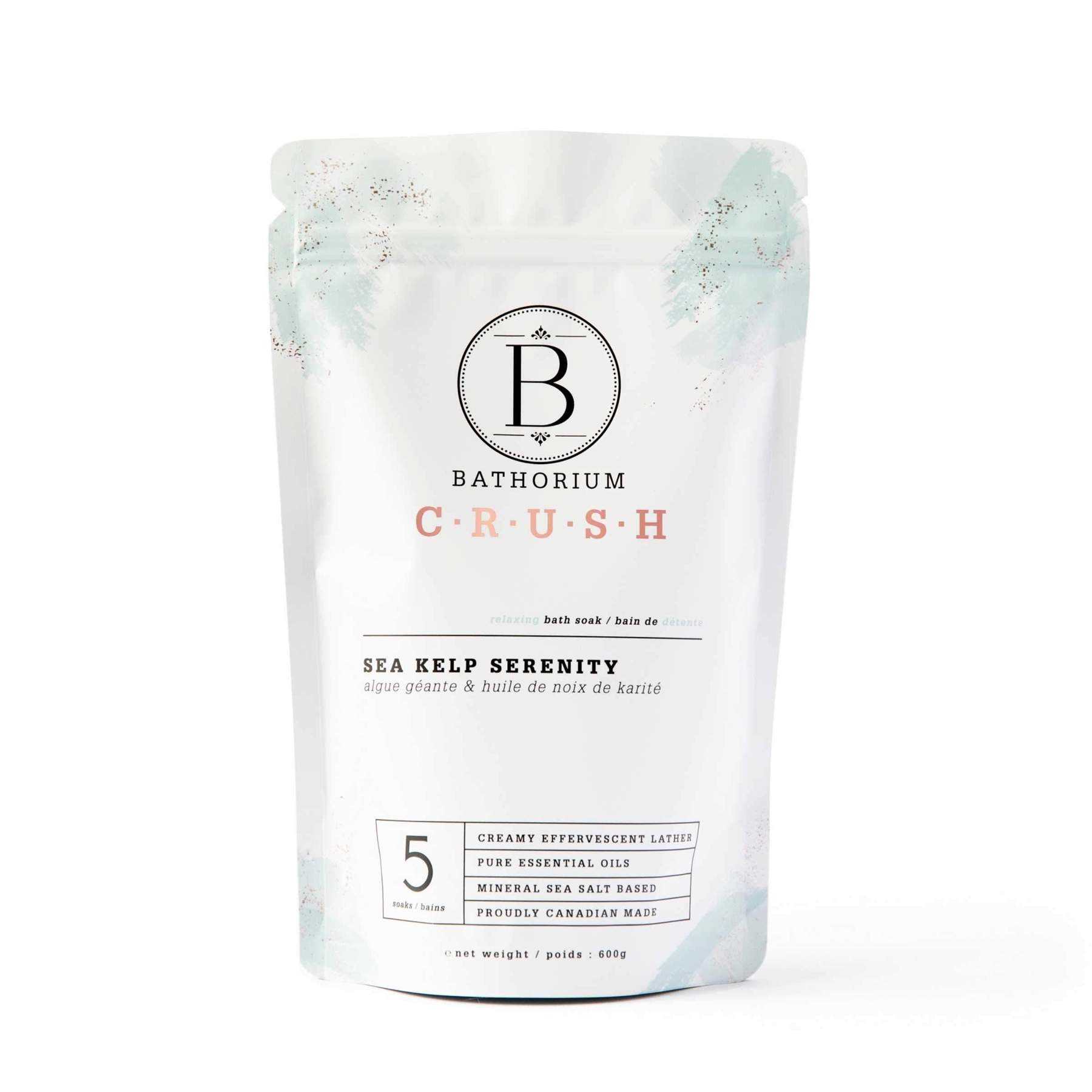 BATHORIUM CRUSH SOAK LARGE - SEA SALT SERENITY 600g