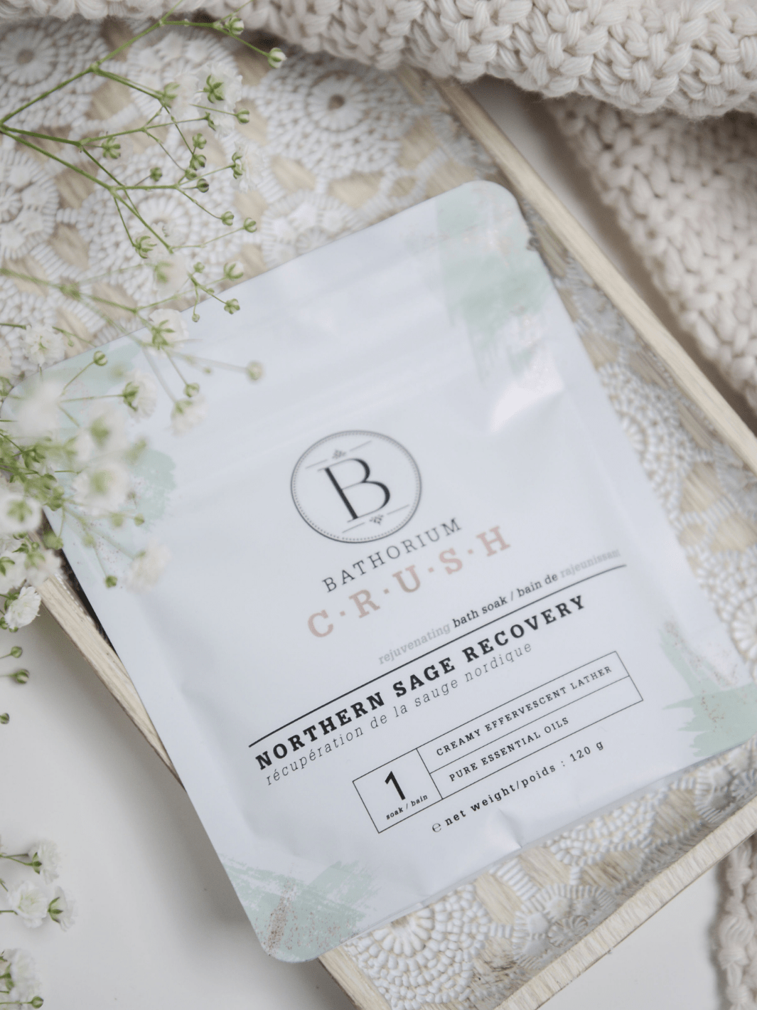 BATHORIUM CRUSH SOAK SINGLE - NORTHERN SAGE RECOVERY 120g