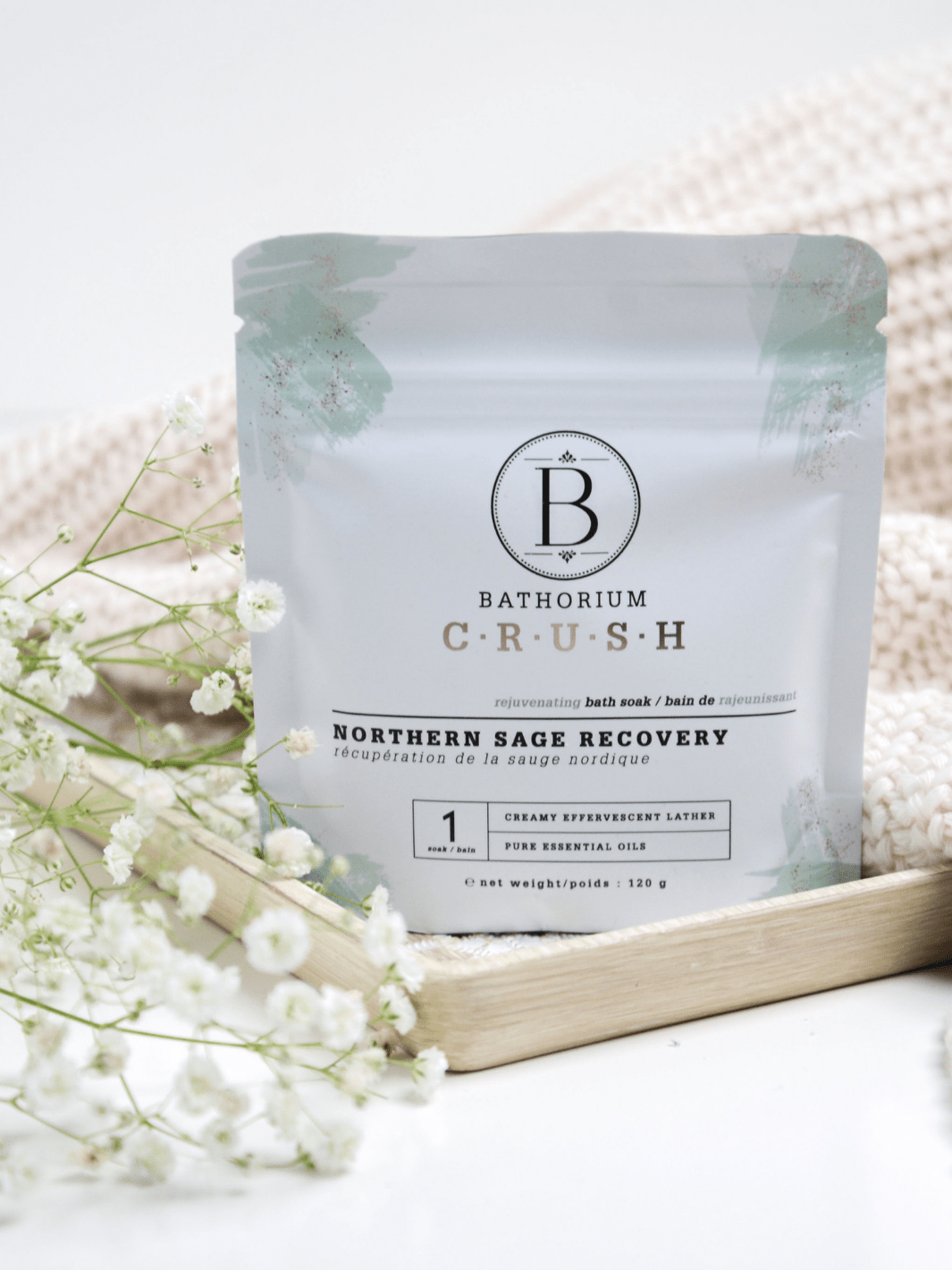 BATHORIUM CRUSH SOAK SINGLE - NORTHERN SAGE RECOVERY 120g