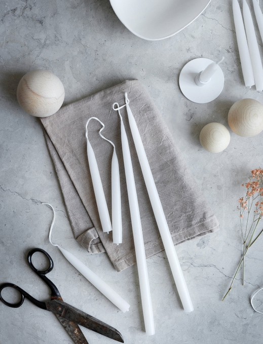 Danish 'ICE BLOCK' Candle Holder - Tall