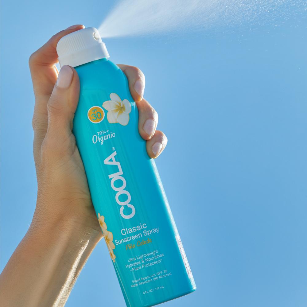 Coola Eco-Lux Body SPF 30 Organic Sunscreen Spray - Pina Colada