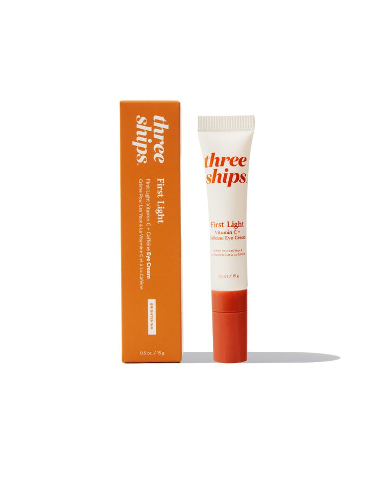 THREE SHIPS - First Light Vitamin C + Caffeine Eye Cream