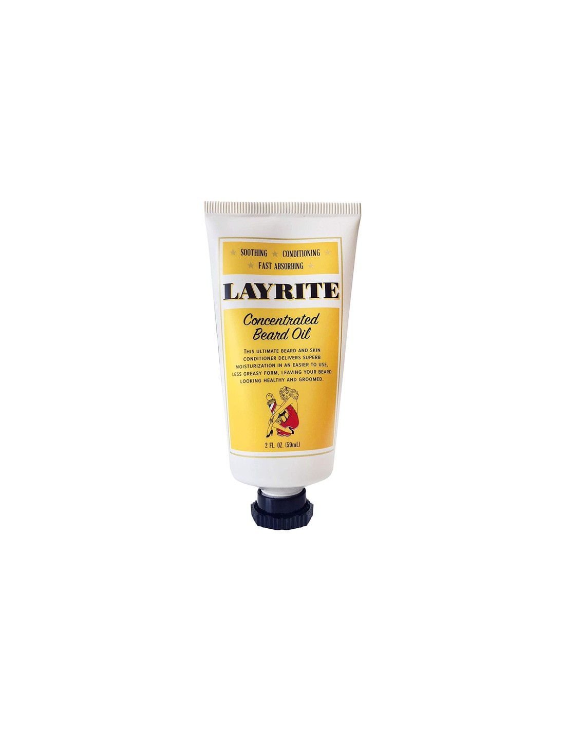 LAYRITE CONCENTRATED BEARD OIL GEL 2oz