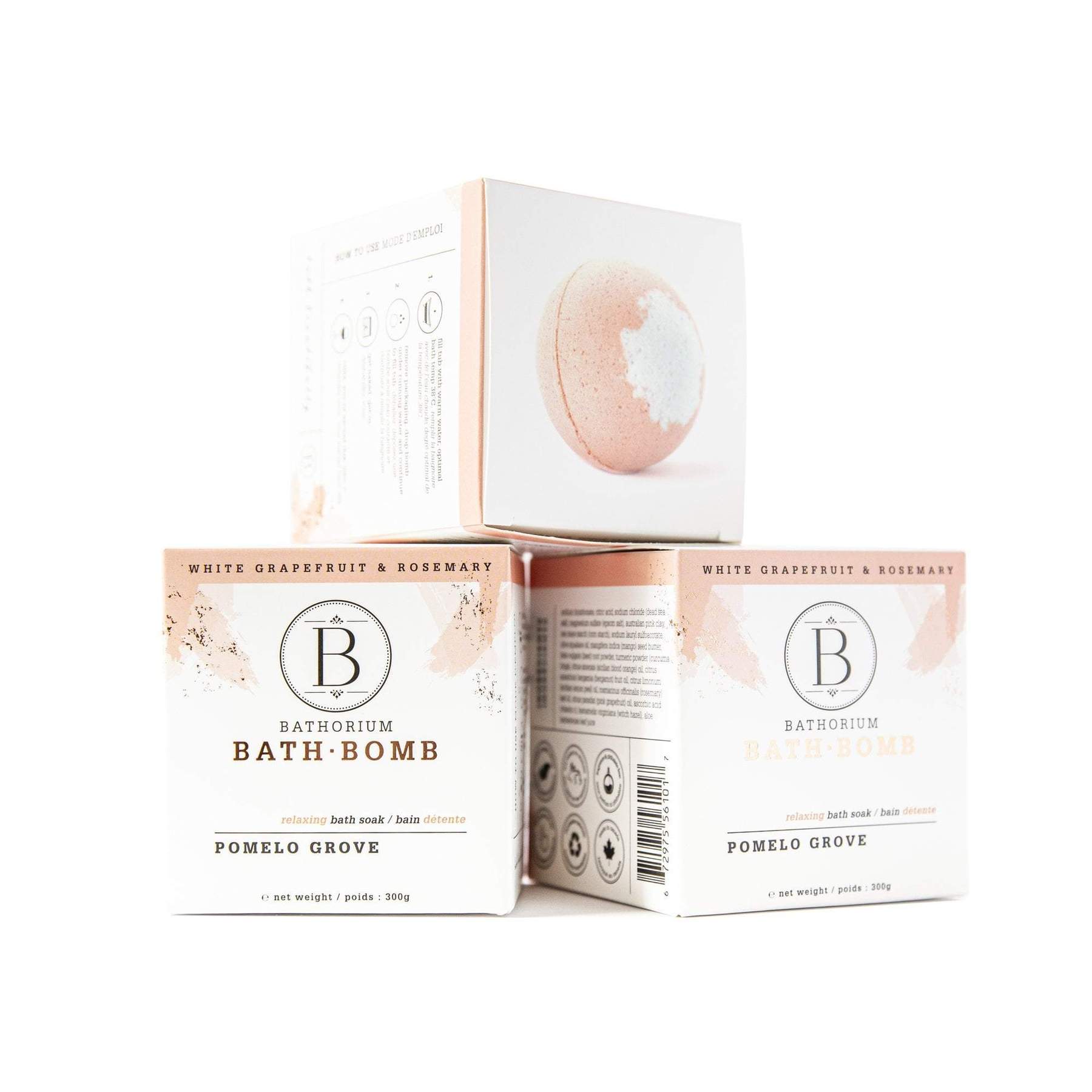 BATHORIUM POMELO GROVE BATH BOMB