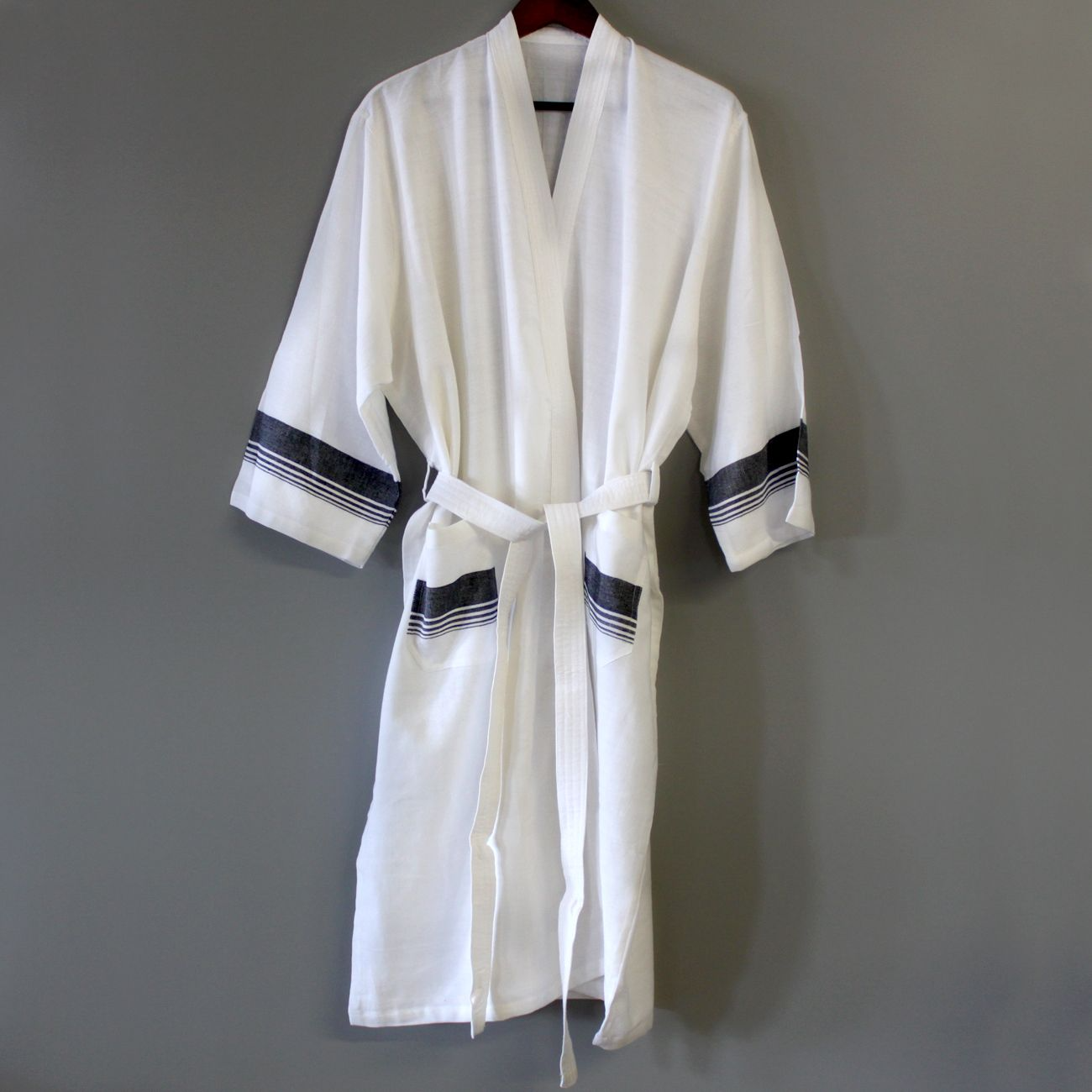 JACOB & SEBASTIAN X KARA WEAVES -  100% Cotton Bathrobe