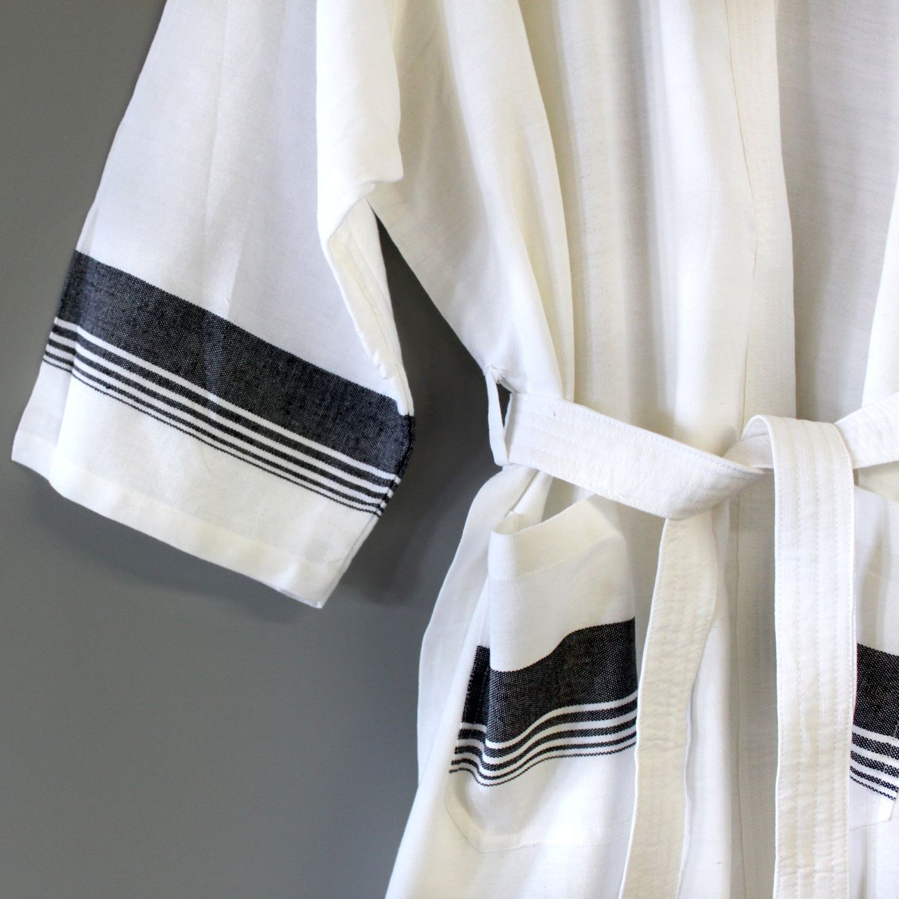 JACOB & SEBASTIAN X KARA WEAVES -  100% Cotton Bathrobe