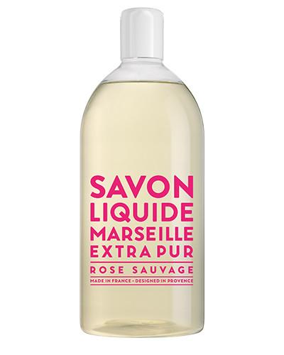 SAVON DE MARSEILLE Rose Sauvage Liquid Soap Refill