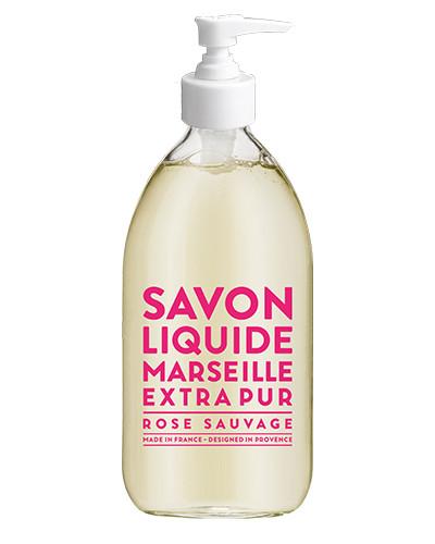 SAVON DE MARSEILLE Rose Sauvage Liquid Soap 500 ml