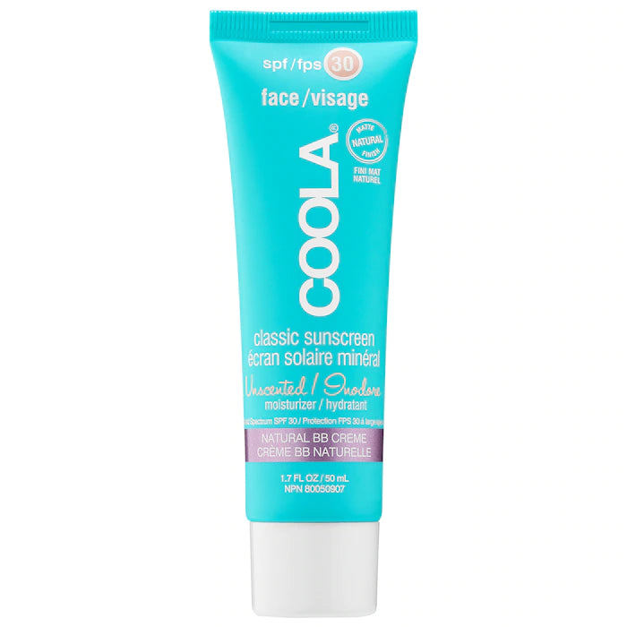 Coola Face SPF 30 Unscented Matte Tint Sunscreen SPF 30